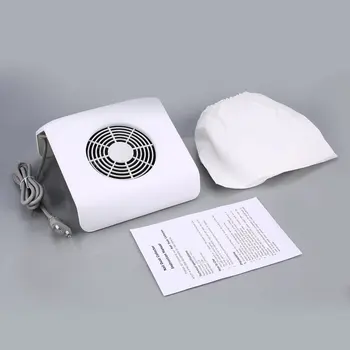 

Nail Manicure Dust Collector 2700rpm Art Equipment Cleaner Salon Tool Machine UV Gel Nail Polish Suction Vacuum Cleaning