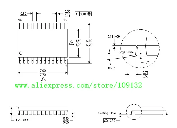 TSSOP28 к DIP28 адаптер TSSOP20 TSSOP24 TL866A TL866CS программист адаптер SSOP28 к DIP28 IC тестовое гнездо адаптер шаг 0,65 мм