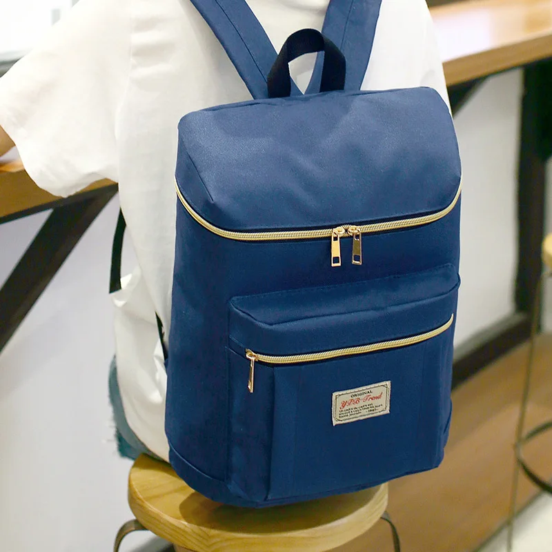 

Contrast Color Backpack New Portable Three-purpose College Wind Junior High School Student bag Fashion Leisure Travel Backpack