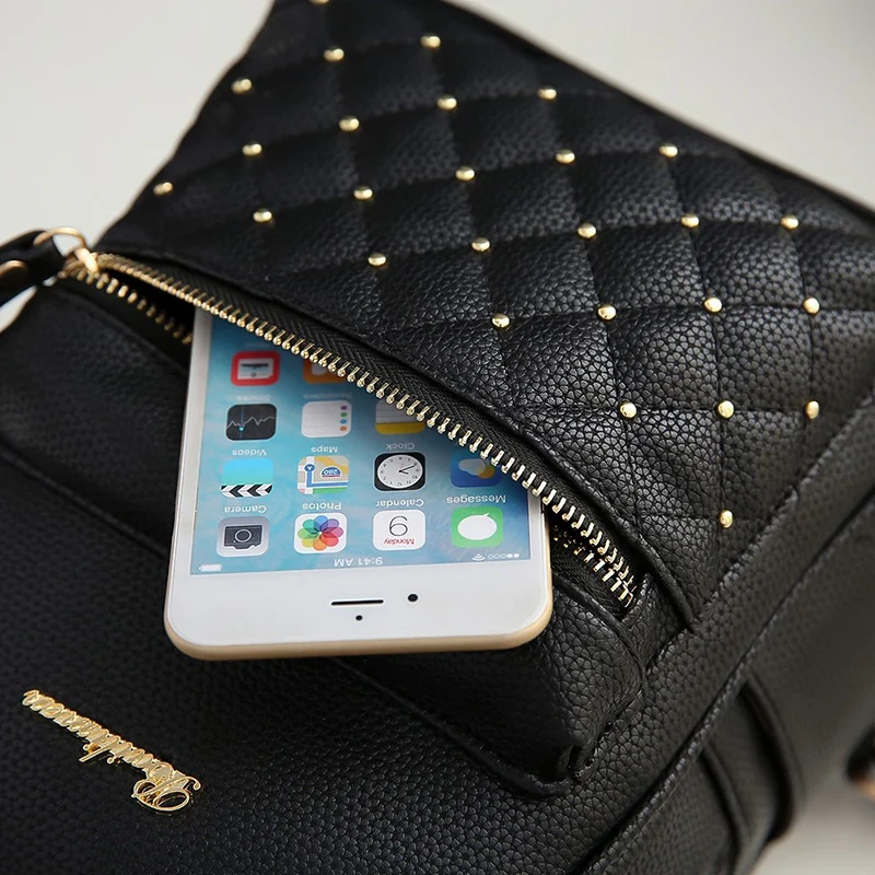 Verano de 2019 nuevo Vintage Retro de la mujer, Bolsa de cuero de las mujeres de la PU, Mini Mochila femenina bolsas para la escuela de los adolescentes Bolsa 516