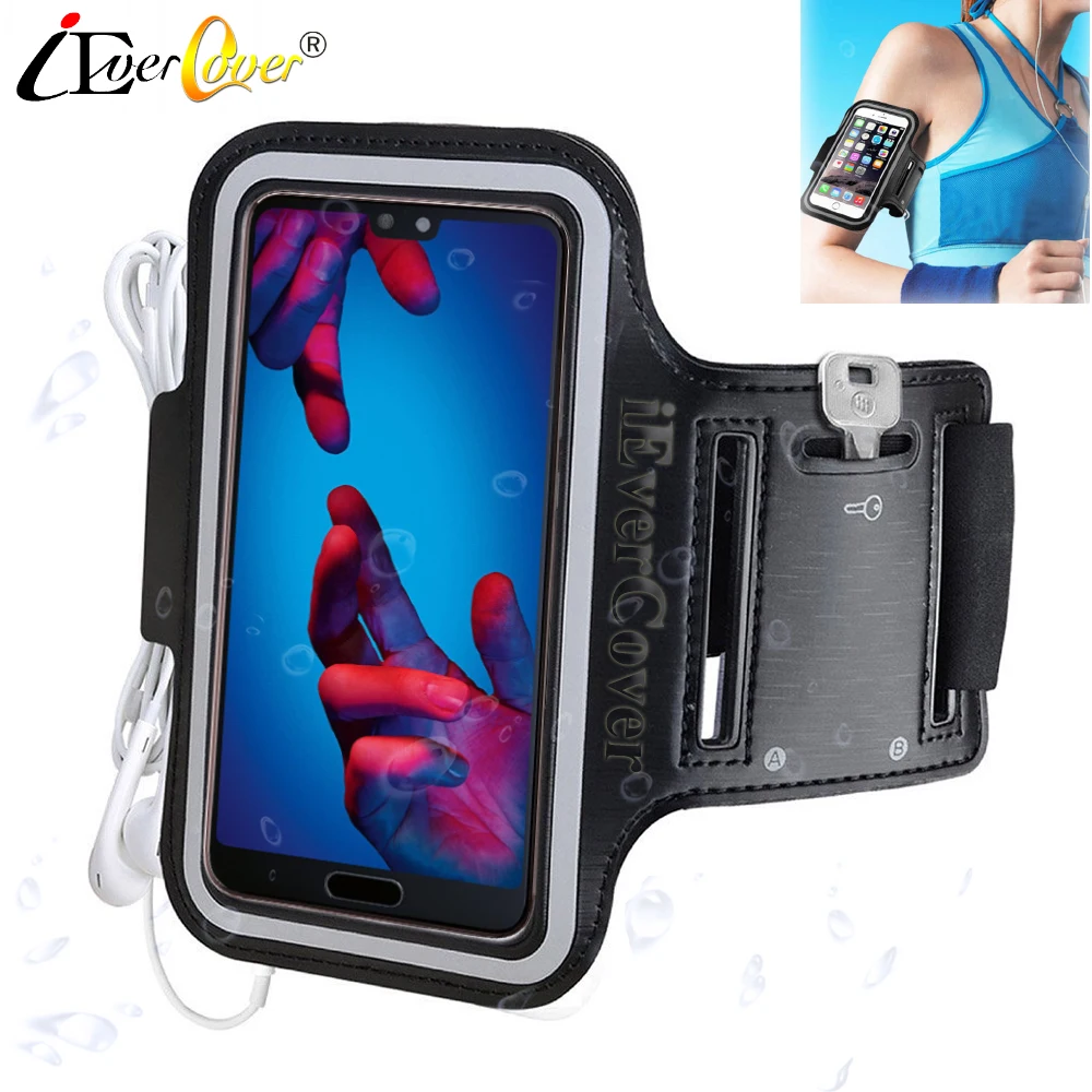 Running Arm Band Case for Huawei Mate 20 Pro P30 P20 Honor 10 V20 V10 7X 6X Nova 5 5i 4e 4 Phone Waterproof PU Leather Cover | Мобильные