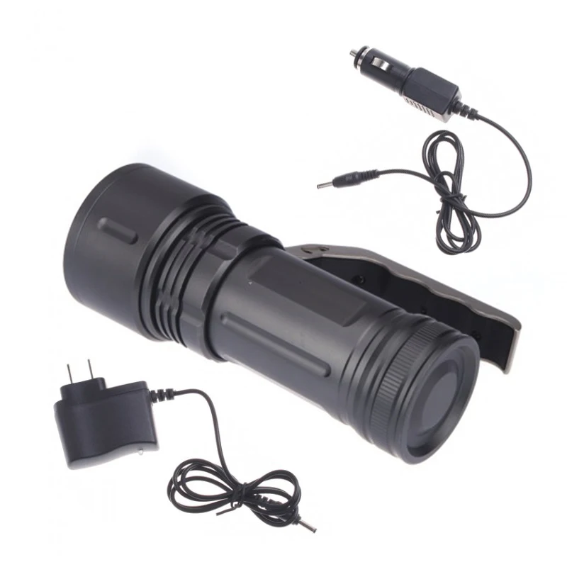 

XML T6 3 Mode 2300 Lumens Flash Light Rechargeable Flashlight Zoomable LED Tactical Camping Lamp Lantern For Hunting18650