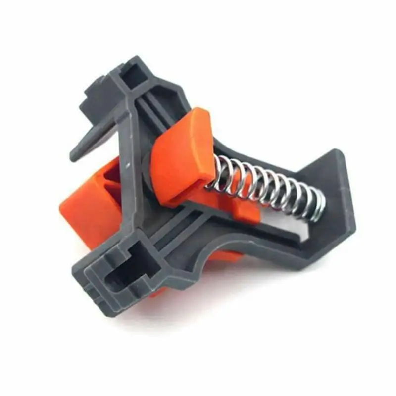 

4pcs/set 90 Degree 5-22mm Clamping Right Angle Clamp Clip Quick Picture Frame Woodworking Corner Fixed Clamp