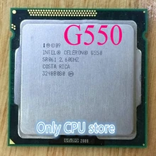 INTEL G550 Desktop Процессор 2,6 ГГц L3 2 МБ/5.0GT/s процессора LGA 1155 1155pin процессор