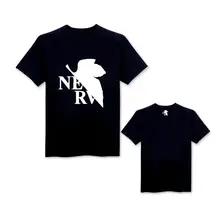 Anime manga 2 Estilo Neon Genesis Evangelion Camiseta Hombres de Las Mujeres Cosplay Camiseta Camiseta De Malla 001