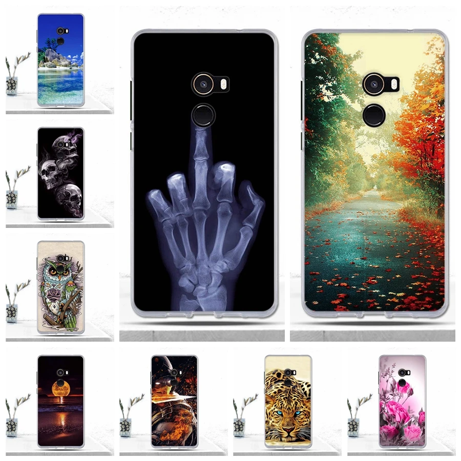 

for Xiaomi Mi Mix 2 Mix2/EVO 5.99" Case Cover Soft 3D Relief TPU Silicon Phone Cover Case for Xiaomi Mi Mix 2 Mix2 Case Coque