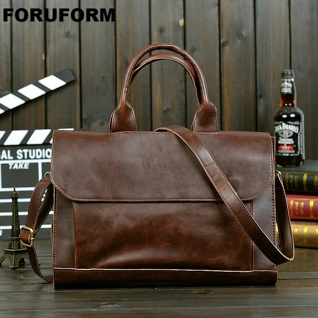 Aliexpress 2018 New Arrival Men S Messenger Bags Leather 2018 New Arrival Men S Messenger Bags Leather Shoulder Business Computer Briefcase 13 Inch Laptop Bag