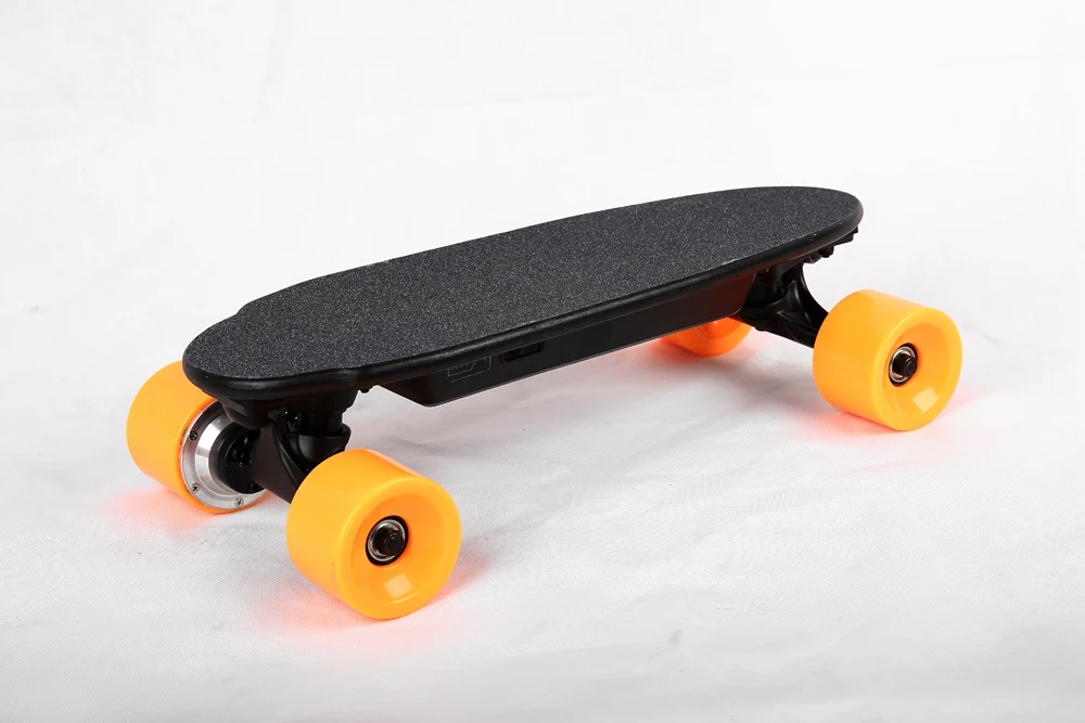 Самый маленький Электрический скейтборд с пультом дистанционного управления E скейтборд взрослый скутер комплект моторизованный концентратор Смарт скейт доска один мотор