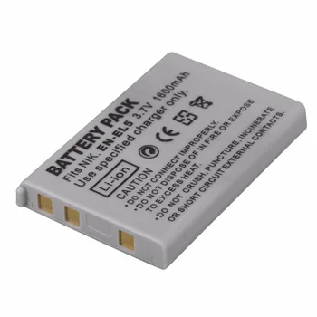 

1Pcs EN-EL5 ENEL5 Digital Camera Battery for Nikon Coolpix P4 P80 P90 P100 P500 P510 P520 P530 P5000 P5100 5200 7900 P6000 3700