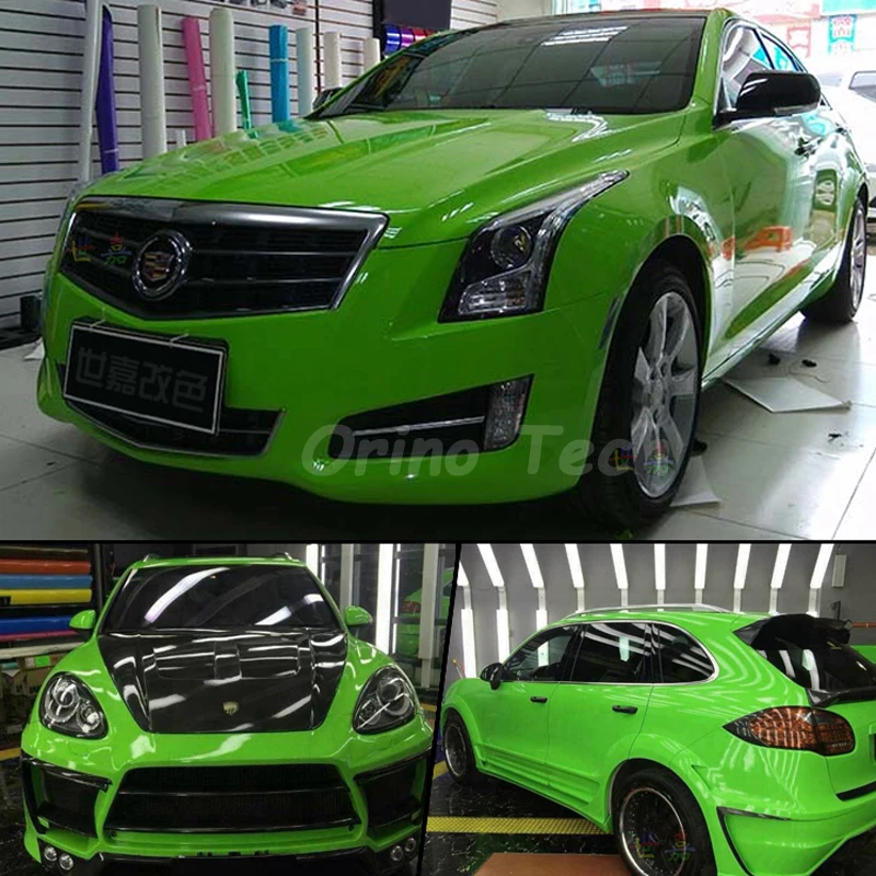 Green Glossy Vinyl Film-3