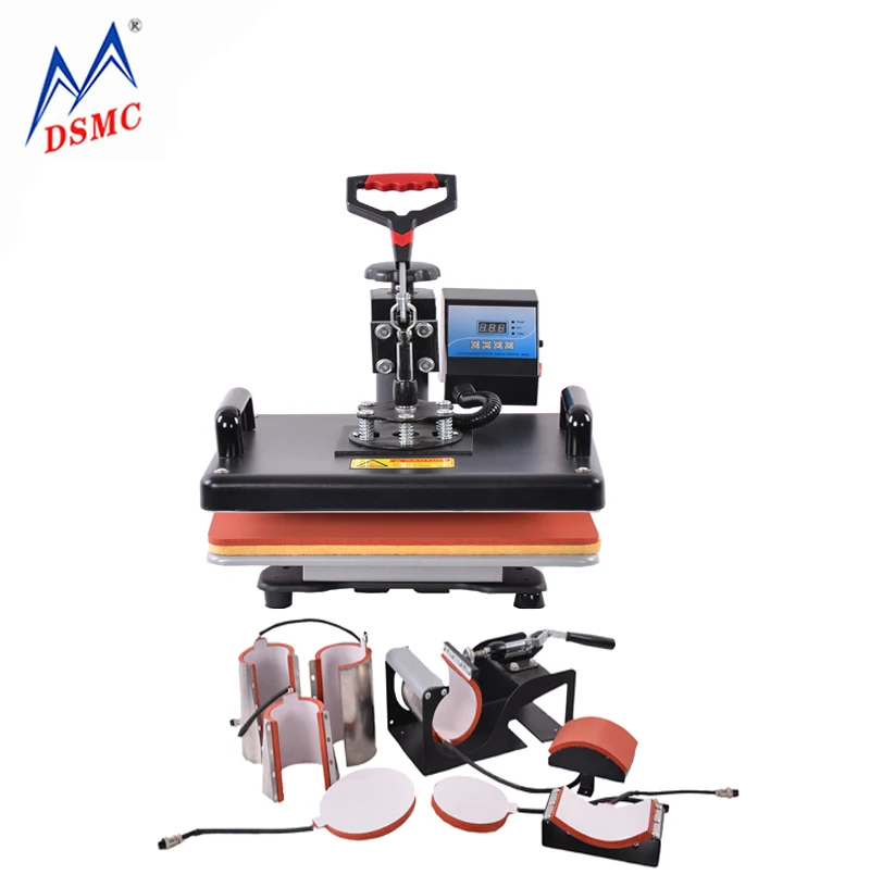 Flash Deal Best Quality Heat Press Transfer Sublimation Mug plate cap tshirt Printing Machine 2