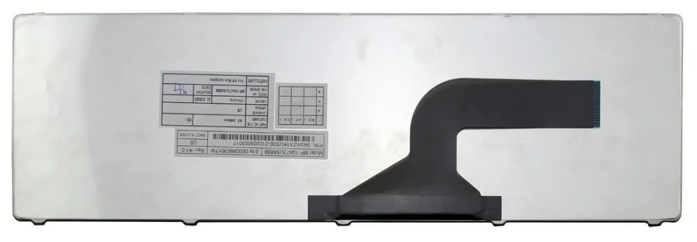  SSEA New Keyboard for Asus A52 A52F A52J A52N A53 A53E A53SK A53TA F50 F50GX F50SF F70 G51 G51J G60