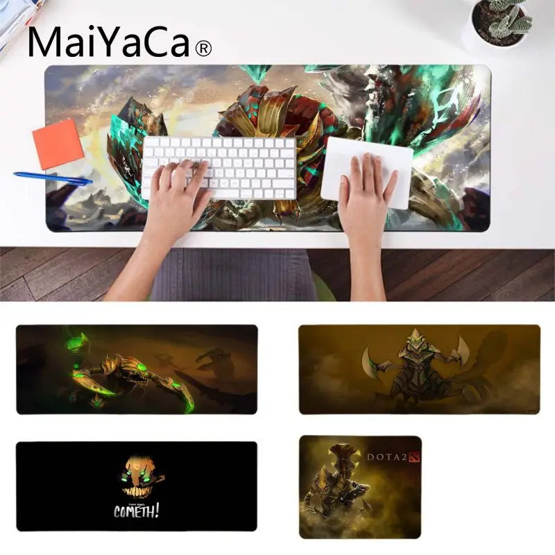MaiYaCa New Arrivals Dota 2 Sand King Customized MousePads Computer Laptop Anime Mouse Mat Rubber M