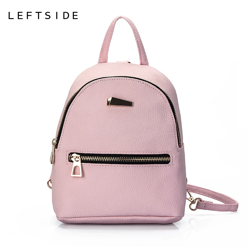 www.bagsaleusa.com : Buy LEFTSIDE 2017 Women Leather Backpack children backpack mini backpack women ...