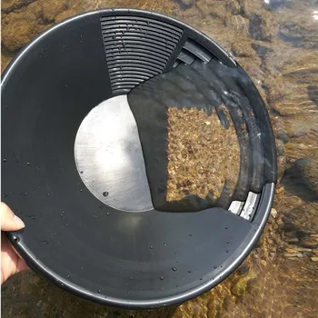 

New Plastic Gold Pan Basin Nugget Mining Pan Dredging Prospecting River Panning Hand Tool