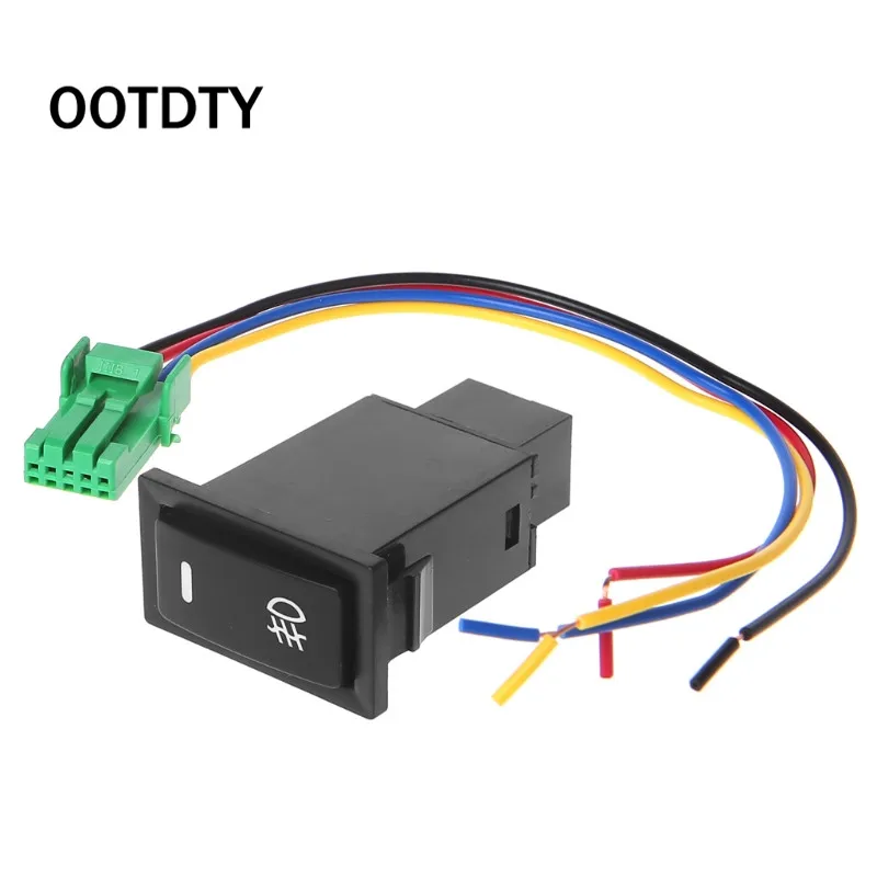 

Automobile Car Self Locking Fog Light Rocker Switch Button For Toyota Camry