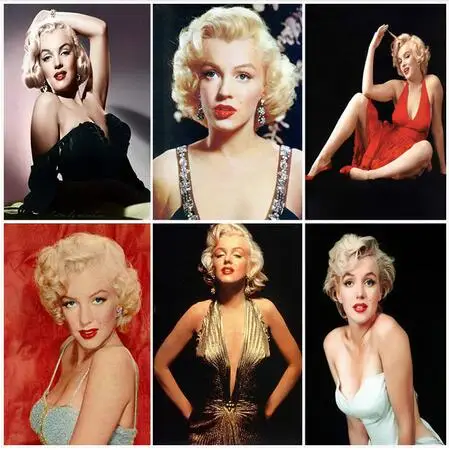 

5d diy diamond painting mosaic art crafts,full square Diamond embroidery Actress Superstar Marilyn Monroe puzzles,mazayka Z965