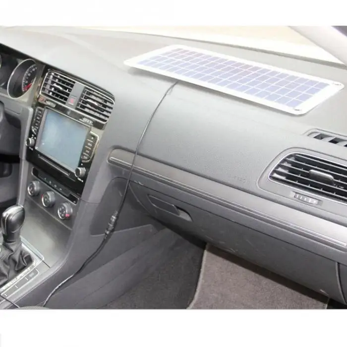 20W Solar Panel 12V/5V Battery Charger USB for Car Boat Caravan Power Supply 