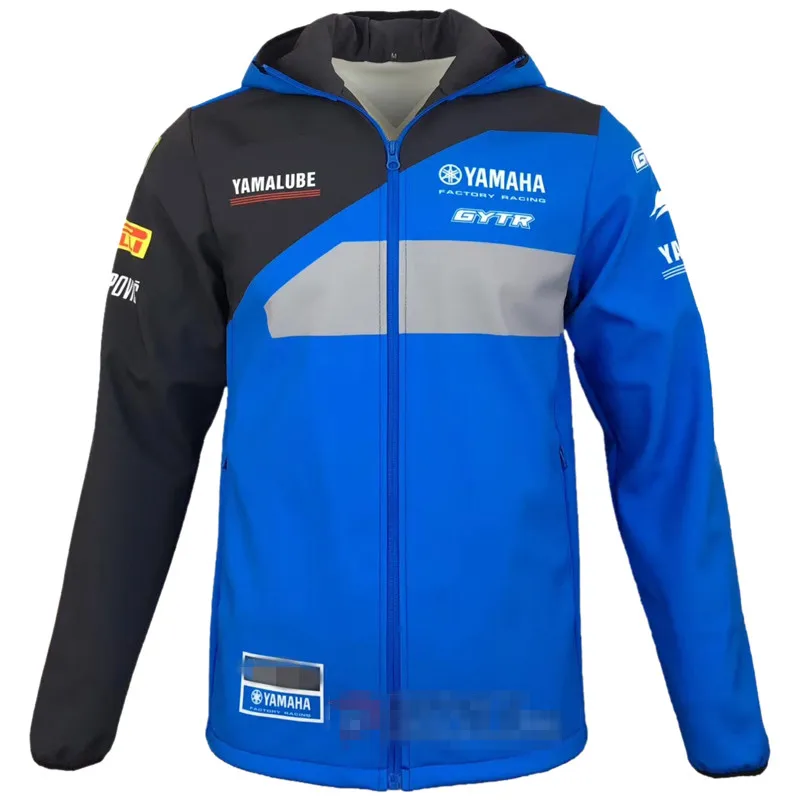 

New arrival for yamaha motocross Sweatshirts Outdoor sports Softshell Jacket motorcycle racing jackets With zipper Keep warm J