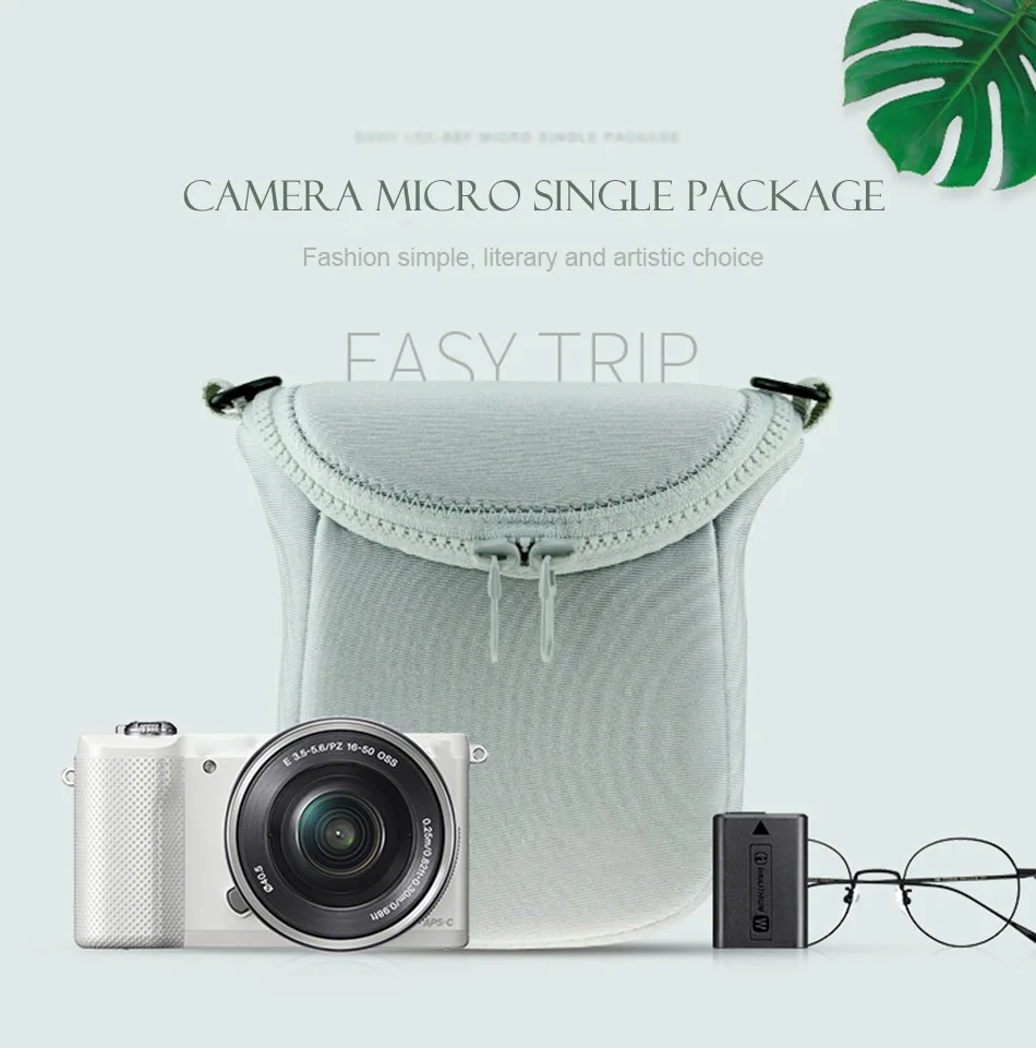 Camera Cover Case Bag for Canon EOS M3 M M2 M3 M6 M M10 SX520 SX400 SX410 SX420is SX500 SX510 SX530 SX540HS With Shoulder Strap drone backpack