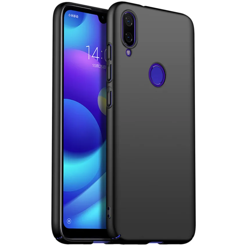 Чехол для Xiaomi Redmi Note 7 Тонкий минималистичный защитный чехол с каменной песчаной