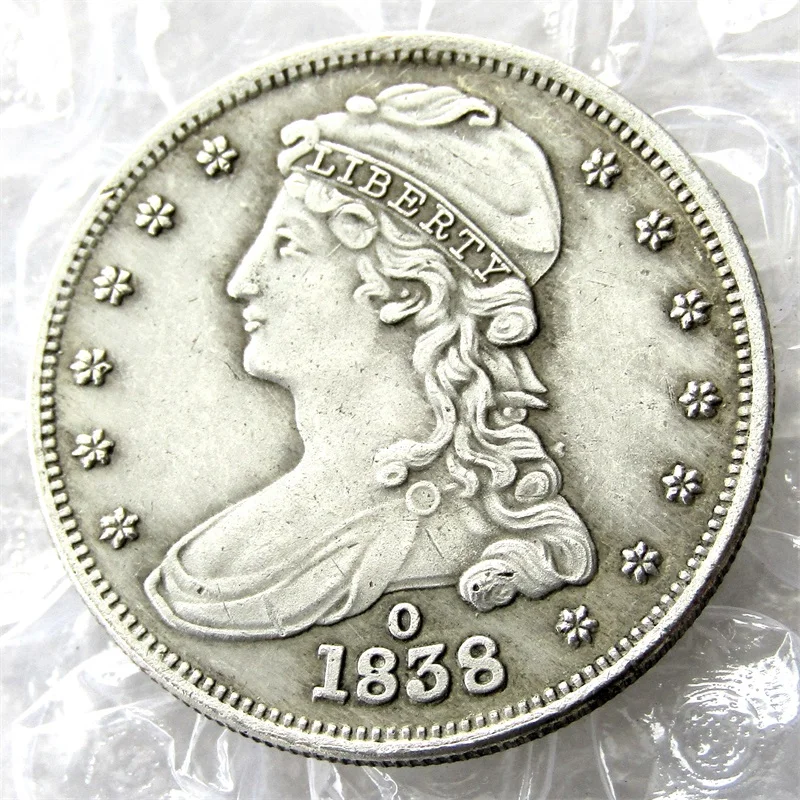 1838 O Capped Bust Half Dollars Copy Coins Wholesalein Noncurrency