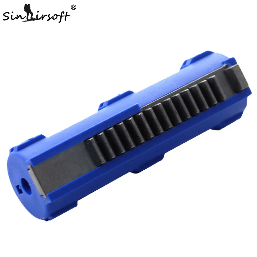 SINAIRSOFT SHS Fibre Reinforced Carbon Steel Full Steel 14 Teeth Piston for Airsoft AEG M4 AK G36 MP5 Gearbox Ver 2/3 SA0110