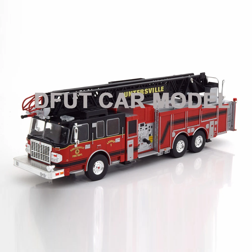 

1:43 Alloy Pull Back Toy Vehicles Smeal 105 Fire engine Car Model Of Children's Toy Cars Original Authorized Authentic Kids Toys