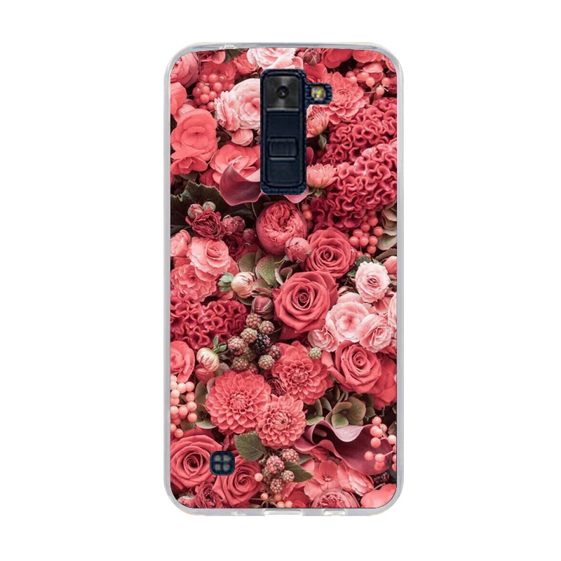 Мягкий чехол из ТПУ для LG K8 LTE 2016 K350 K350E K350N силиконовая задняя крышка телефона Capa