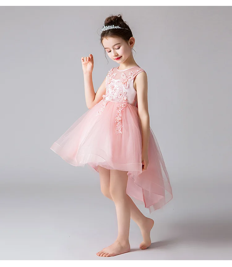 trailing princess dress Girls_03