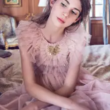 Одежда для девочек; кружевное рождественское платье для девочек; платья на День Благодарения для девочек; платья принцессы для девочек; вечерние платья-пачки TU MONDE