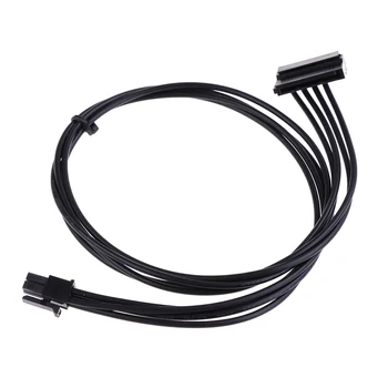 

45CM Cable MINI 4 Pin to SATA Interface SSD Power Supply For Lenovo 510S 510A M410 M415 B250 Motherboard 4Pin to SATA Cables New