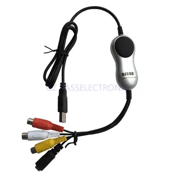 

2017 new Hi8 Camcorder Capture TV VHS Hi8 to PC converter with snapshot key work for Win7 Win8 Win10 Free shipping