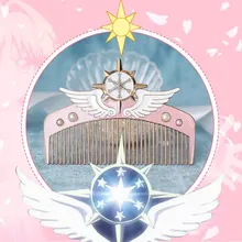 Новая карта Captor Sakura Розовая мечта скипетр мини макияж Металлический Гребень Лолита девушка Косплэй реквизит подарки