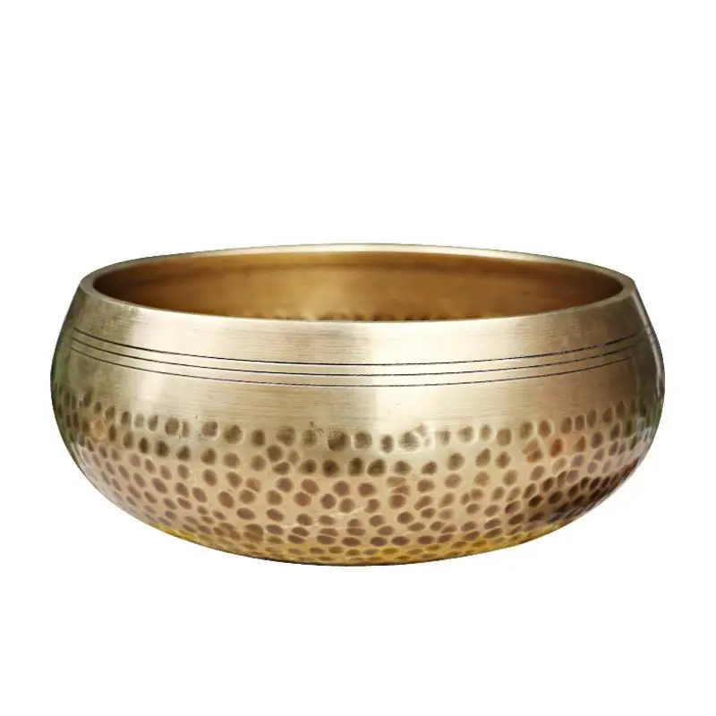 

8inch Best Large Tibetan Mediation Singing bowls with Cushion and Leather striker