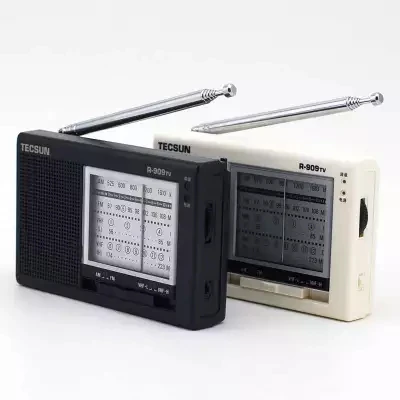 Fm-радио Tecsun R-909TV радио FM/AM/VHF вещательный приемник 56-108 МГц Мини Портативный fm-радио рекордер