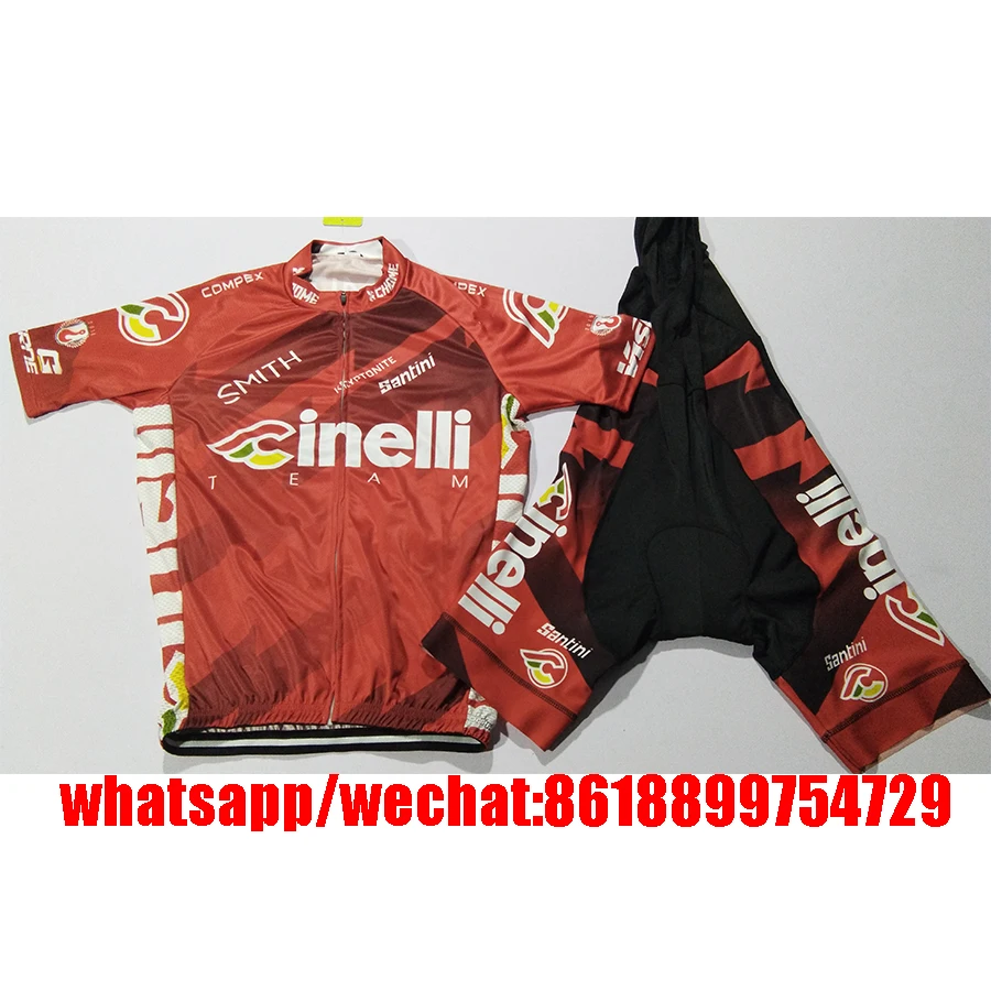 cinelli team 2019 custom cycling clothing aero usa bike sets jersey maillot suits ropa ciclismo bicicleta kits wear bib shorts