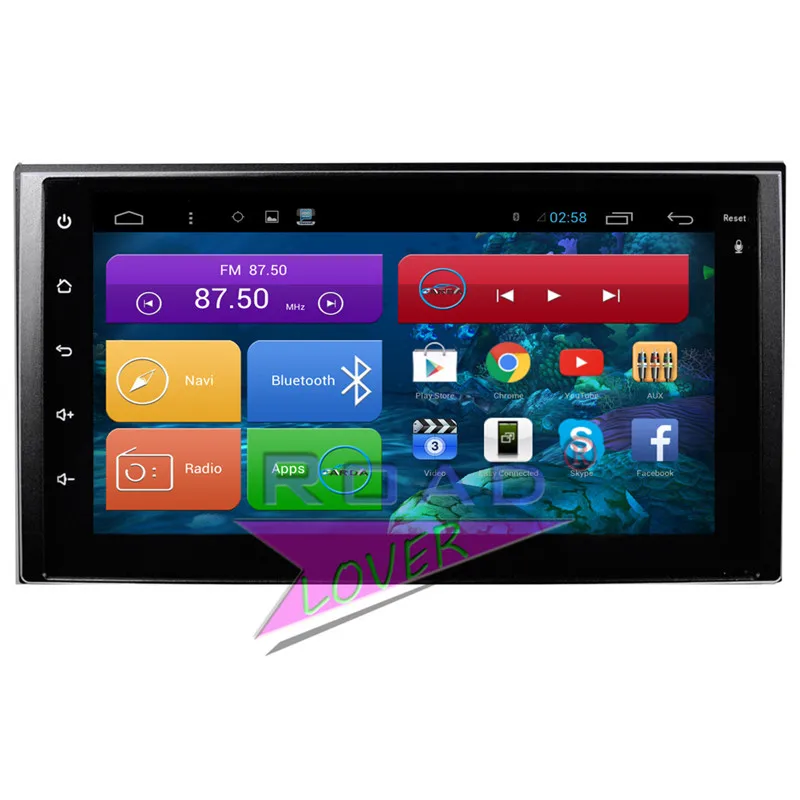 Roadlover Android 7 1 Автомобильный GPS навигатор для KIA Universal K2 K3 K5 Sportage RIO Sorento Borrego Ceed стерео