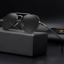 COLECAO Polarizar Vidrios de Los Hombres gafas de Sol Polarizadas Hombres de Moda HD para Puntos de Conducción Pesca gafas de sol hombres c1507