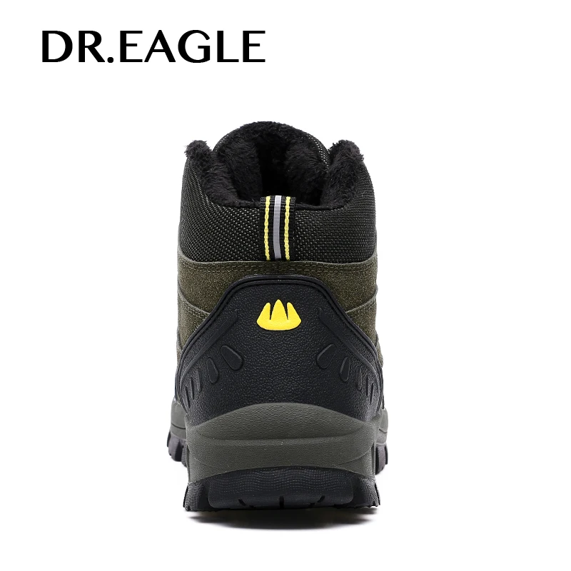 DR. EAGLE/мужские кроссовки из натуральной кожи, дышащие, для пеших прогулок, горные, водонепроницаемые, теплые зимние кроссовки для мужчин, уличная спортивная обувь для мужчин, для прогулок