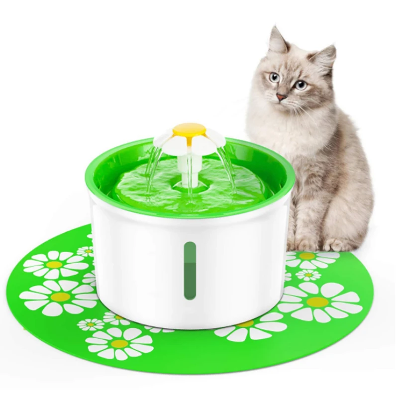

Cat Fountain 1.6L Automatic Pet Water Fountain Pet Water Dispenser, Dog/Cat Health Caring Fountain and Hygienic Dog Fountain