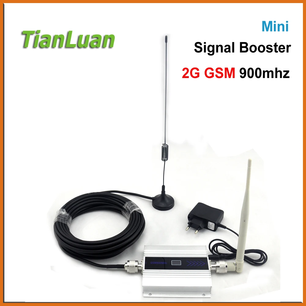 TianLuan LCD GSM Booster 2G Cell Phone GSM Signal Booster 900mhz Mobile Signal Repeater Cellular