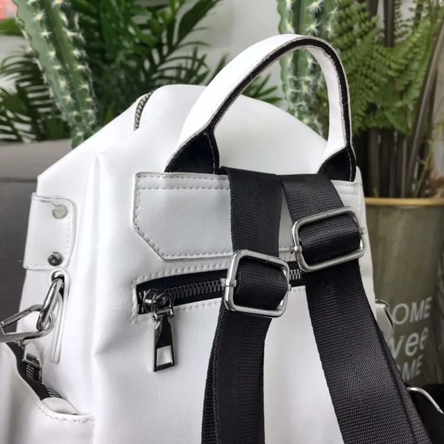 Fatika 2019 Hot Backpack Women Multi-function Shoulder Bag Stylish Bag Female Solid Casual Travel Bags 5