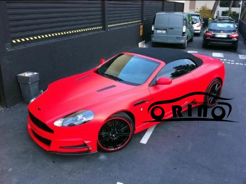Matte Red Vinyl Wrap-9