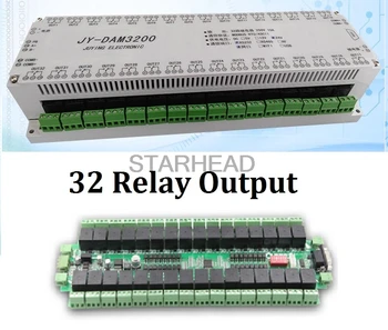 

Customizable 32 Channels Relay Controller Isolated Board RS232 RS485 Wifi Ethernet, Modbus RTU, TCP UDP PC Android APP with case