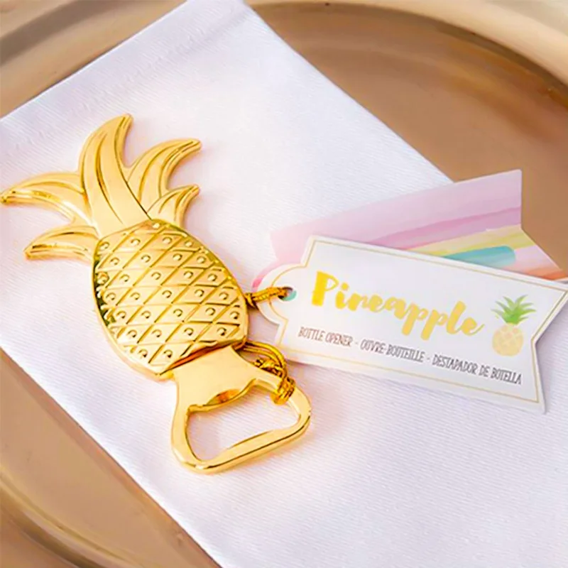 CreativeGlodBottleOpenerFlamingoPineappleUnicornLovePalmTreePumpkinBeerPersonalizedKitchenToolWeddingGift