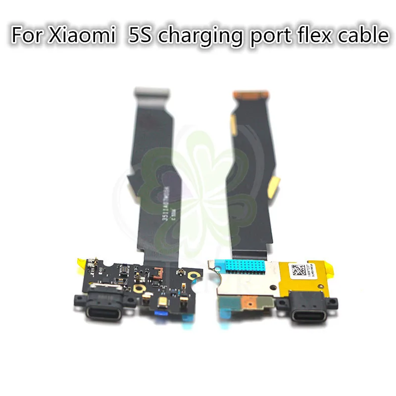 

Original For Xiaomi Mi5s Mi 5S Micro USB Charger Charging Port Dock Connector Flex Cable with Microphone Vibrator Board Module