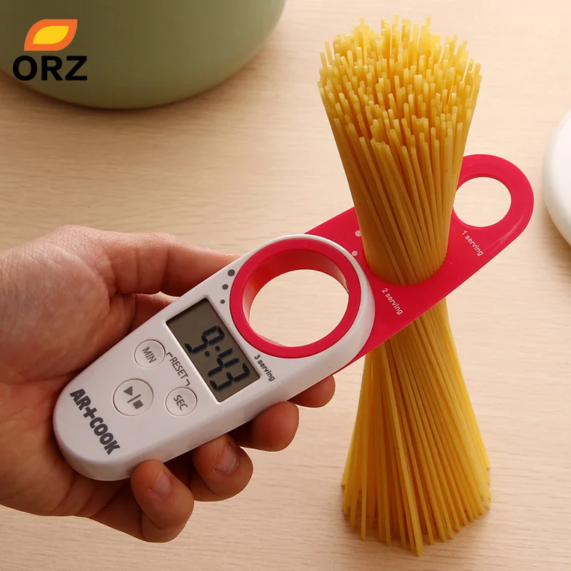 

ORZ Kitchen Timer Spaghetti Pasta Noodle Measures Kitchen Gadget Measuring Tools Accessories Egg Timer Cooking Tools