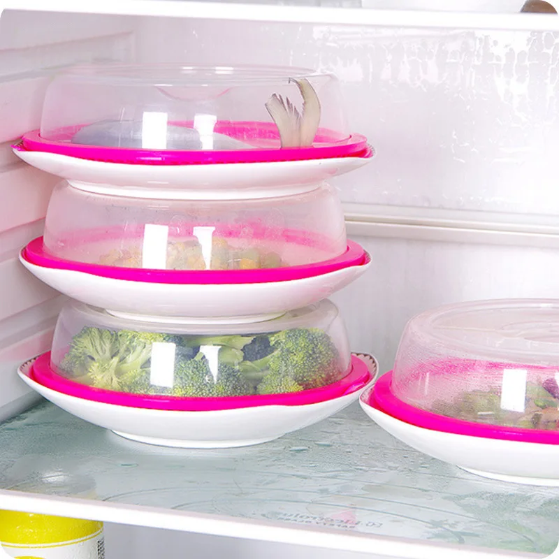 

Cooking Utensil Sealing Cover Food Fresh Lid Microwave Oven Cover Cap Refrigerator Dish Lid Plate Dustpoof Cover Kitchen Tool