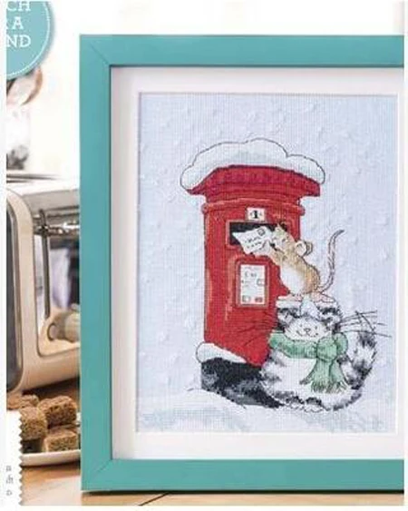 

Needlework,DIY Cross Stitch,Sets For Embroidery kits,11CT&14CT,Mouse and cat